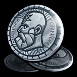 Silver Coin ×100
